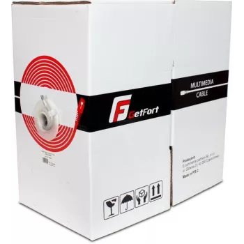 GETFORT Cat.5e U/UTP CCA Network Cable 305m (1000ft) - Grey