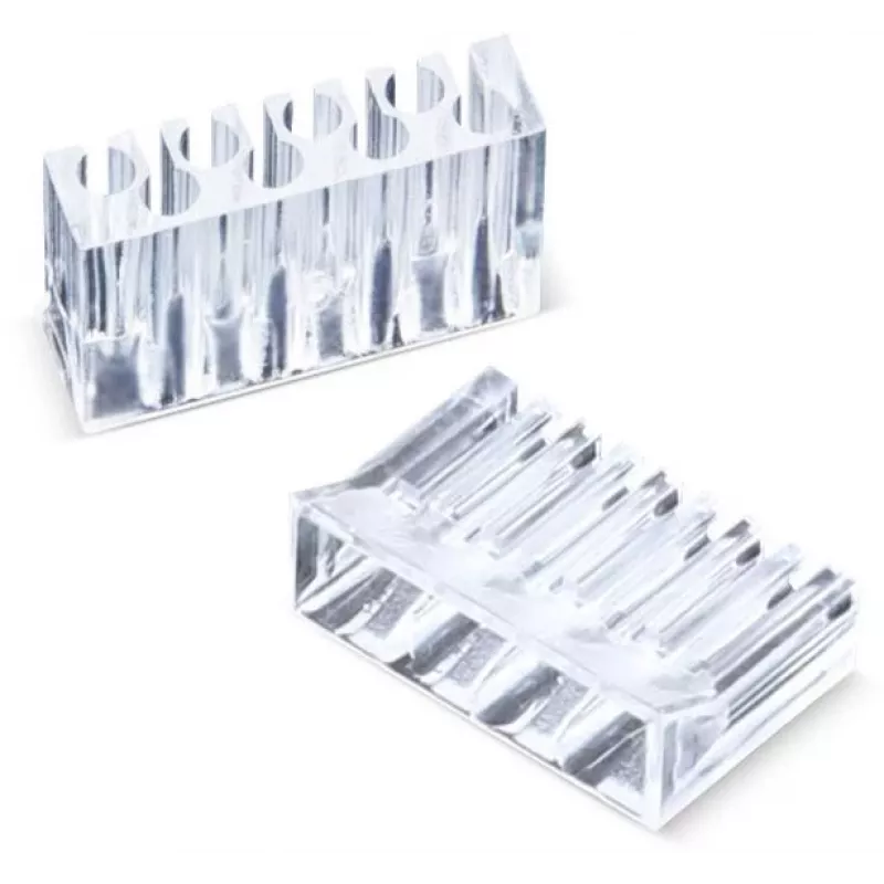 GETFORT RJ45 Cat.6 Shielded Connector 8P8C su vielos kreiptuvu (100 vnt.)