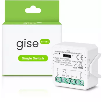 GISE išmanusis vieno kanalo potencialiai laisvas relės modulis WiFi Tuya GSS-WF-DR