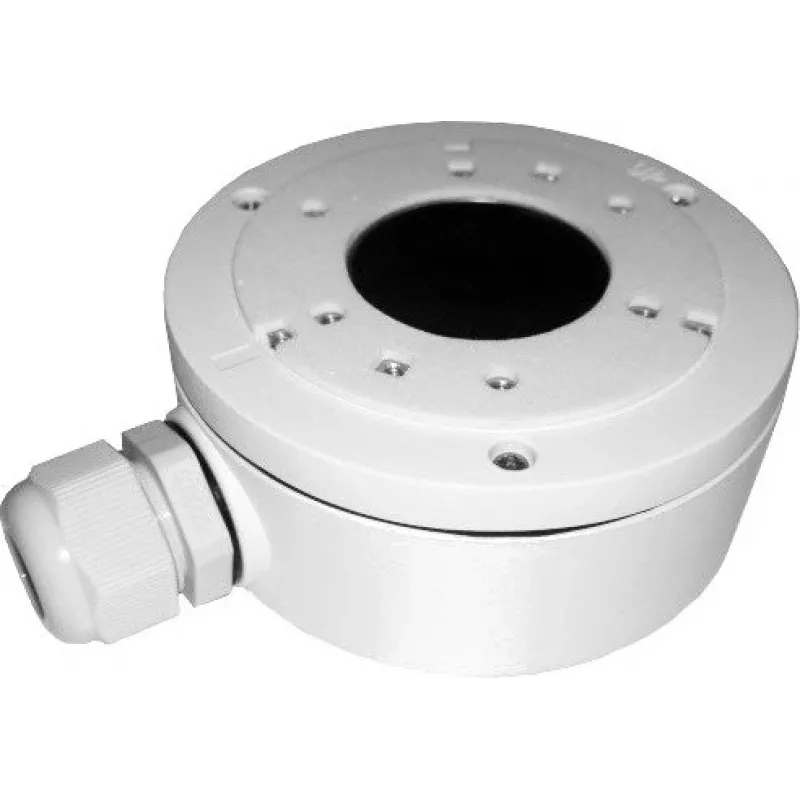 MITON MT-P1280 paviršinio montavimo jungiamoji dėžutė, IP54, pilka (RAL 7035), 128x80x50 mm