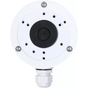 MITON MT-P1280 paviršinio montavimo jungiamoji dėžutė, IP54, pilka (RAL 7035), 128x80x50 mm