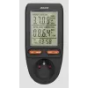 ORNO OR-WAT-435/B Energijos skaitiklis ir elektros sąnaudų skaičiuotuvas, 230V, 16A, LCD ekranas, juoda