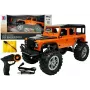Double E nuotoliniu valdymu automobilis Land Rover Defender R/C oranžinis 1:14