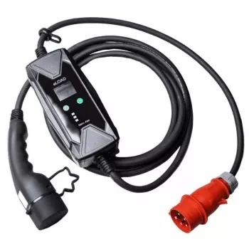 ELOAD TIE-EV16-P3-GEN2 11kW 3-Fazių Elektromobilio Įkroviklis su Nuotoliniu Valdymu, 2 Tipo, 5m Laidas, IP54