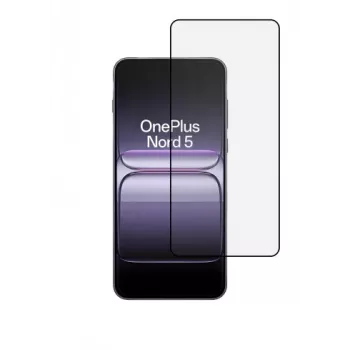SCREENOR Grūdinto stiklo ekrano apsauga, skirta OnePlus Nord CE 5G, pilnas dengimas, 9H kietumas, 0,33 mm, atspari įbrėžimams, oleofobinė danga, 1 vnt.