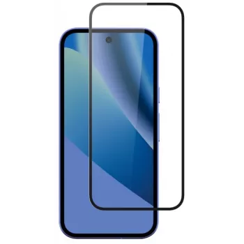 SCREENOR Grūdinto stiklo apsauginis ekrano stikliukas, skirtas Google Pixel 10a, pilna danga, permatomas
