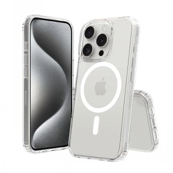 SCREENOR BUMPER IPHONE 16 PRO MAGSAFE SKAIDRUS