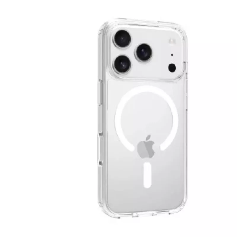 SCREENOR Bumper Case, skirta Apple iPhone 17 Pro, suderinama su MagSafe, permatoma