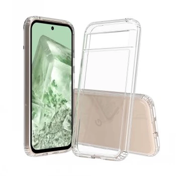 SCREENOR Bumper Case, skirta Google Pixel 8a – permatomas TPU