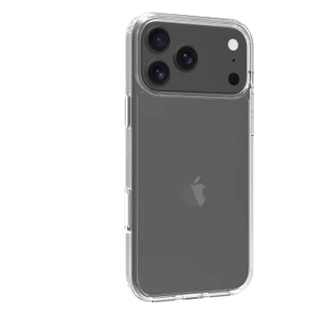 Screenor buferinis dėklas, skirtas Apple iPhone 17 Pro Max, permatomas