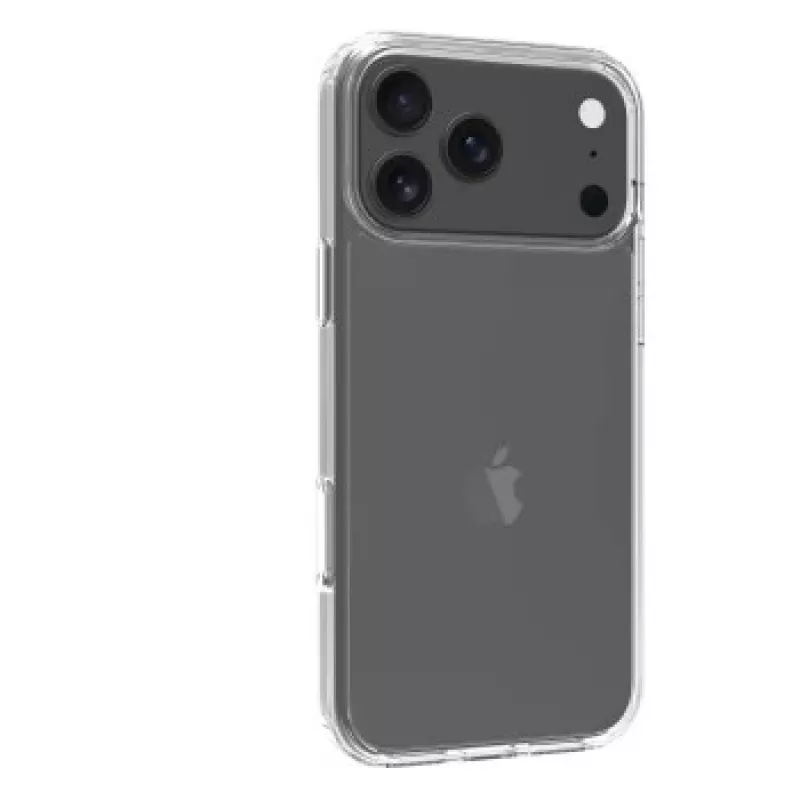 Screenor buferinis dėklas, skirtas Apple iPhone 17 Pro Max, permatomas