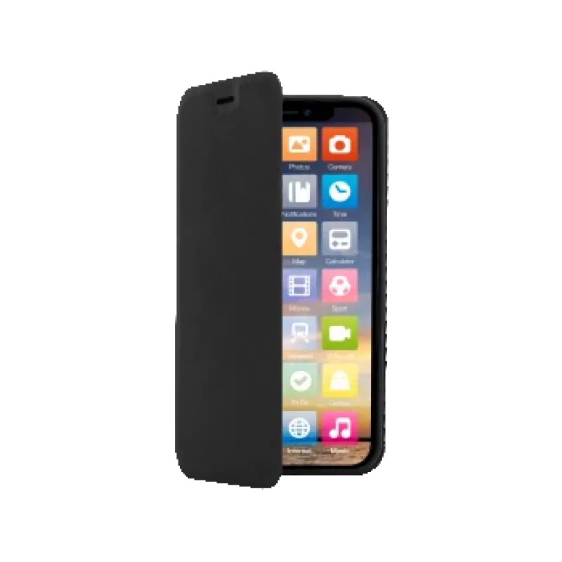 SCREENOR CLEVER SAMSUNG A57 BLACK Wallet Case