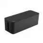 Bluelounge CableBox Black kabelių tvarkymo dėžutė