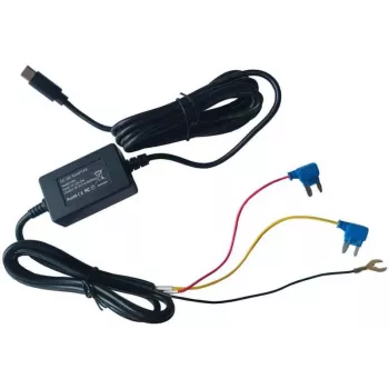 Dahua V9H Type-C Hardwire Kit – Maitinimo rinkinys su jungtimi Type-C, skirtas automobilio stovėjimo režimo vaizdo registratoriams