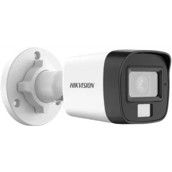 Hikvision DS-2CE16D0T-LPFS(2.8mm) 2MP IR Mini Bullet kamera, 4-in-1 vaizdo išvestis, IP67