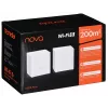 Tenda EX3 (2-Pack) Dual-Band Wi-Fi 6 tinklo sistema AX1500 balta