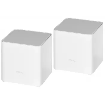 Tenda EX3 (2-Pack) Dual-Band Wi-Fi 6 tinklo sistema AX1500 balta