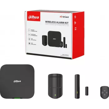 Dahua ART-ARC3800H-03-W2(868)-B belaidė signalizacijos sistema (868 MHz, juoda)