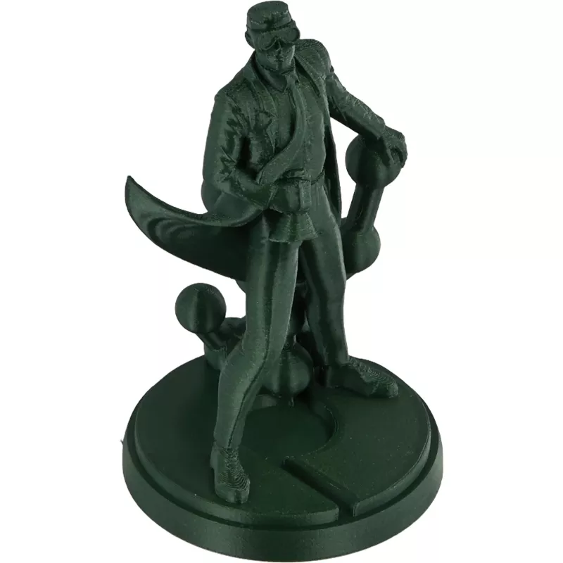 Polymaker PETG 3D spausdintuvo filamentas, 1.75 mm, 1 kg, tamsiai žalias (PB05016)