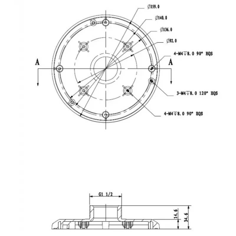 DAHUA PFA101 adapteris