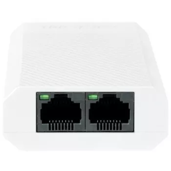 Hikvision DS-3E0503DP-E/R PoE kartotuvas, 1x PoE įėjimas, 2x PoE išėjimas, 10/100 Mbps, metalinis korpusas