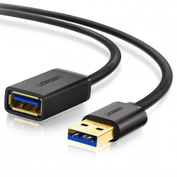 UGREEN USB 3.0 ilginimo laidas 2m juodas