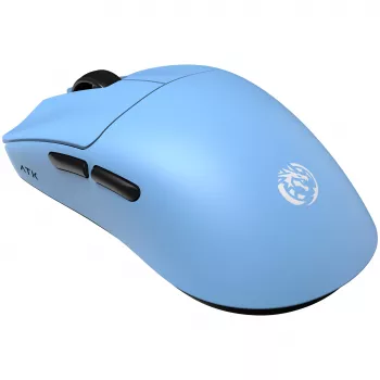 ATK x LEV F1 V2 Extreme Gaming Mouse, belaidė, PAW3950 Ultra, 8K Hz - mėlyna