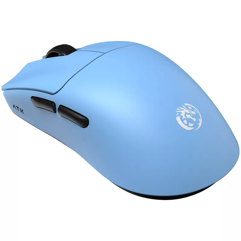 ATK x LEV F1 V2 Extreme Gaming Mouse, belaidė, PAW3950 Ultra, 8K Hz - mėlyna