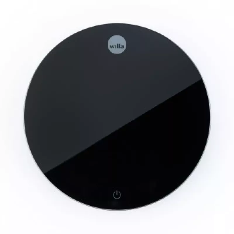 WILFA UNIFORM COFFEE SCALE – Skaitmeninės kavos svarstyklės su laikmačiu, Bluetooth, 2000 g talpa, 0,1 g tikslumu, juodos spalvos