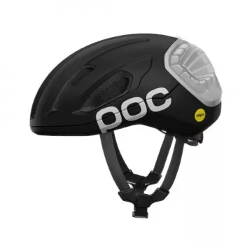 POC Amidal MIPS kalnų dviračio šalmas Uranium Black/White Matt 55-58 cm