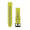 HAMA Garmin QuickFit 22mm Silikoninis Dirželis Liepų Žalia/Grafitas 010-13280-03