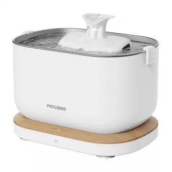 PETLIBRO Dockstream Drinker with App, 2.5L, Wi-Fi, 4-Stage Filtration, Ultra-Quiet Pump