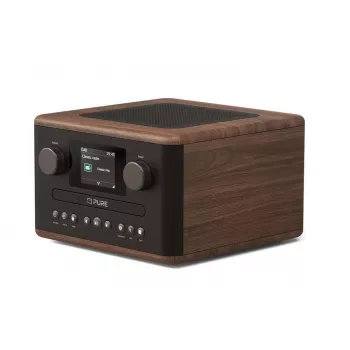 PURE ACOUSTICS Pure Classic C-D4 skaitmeninis radijo imtuvas Coffee Brown/Walnut EU/UK