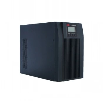 ABB POWERVALUE 11 T G2 2KVA Online Tower UPS - 2000VA / 1800W, grynoji sinusinė banga, LCD ekranas