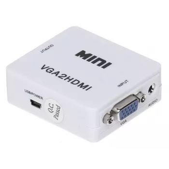 DELTA VGA+AU/HDMI-ECO VGA į HDMI keitiklis su garsu