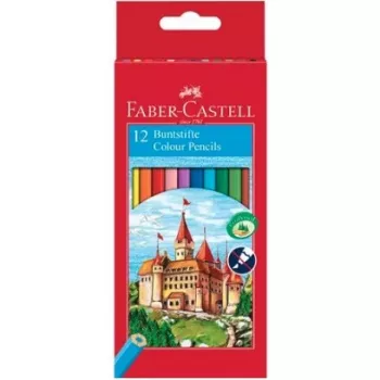 Faber-Castell EcoLápis spalvoti pieštukai (12 vnt. pakuotė)