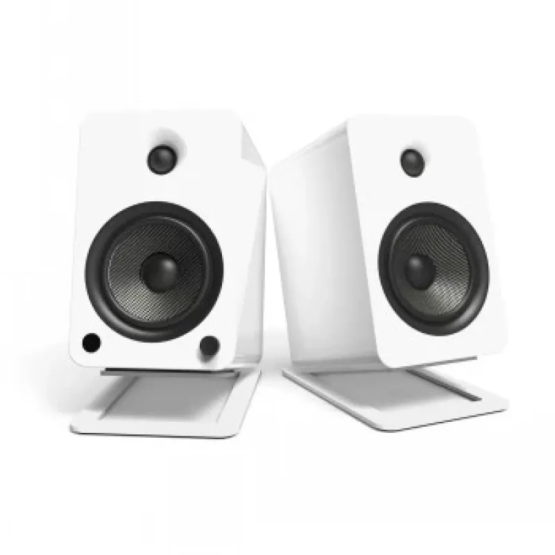 Kanto Audio Desktop Speaker Stands for Large Speakers - White (Pair)