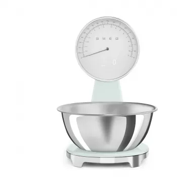 SMEG Analoginė ir Skaitmeninė Virtuvinė Svarstyklė Pastelinė Žalia KSF01PGWW