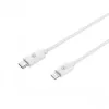 CELLY Lightning į USB-C laidas 60W - 1,2m baltas, MFi sertifikuotas