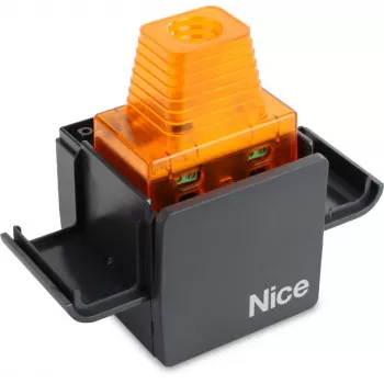 NICE ELAC LED mirksintis šviestuvas su įmontuota antena 90-230V Oranžinis