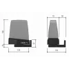 CAME KRX1FXSO LED įspėjamasis žibintas oranžinis 24/230V (806LA-0010)