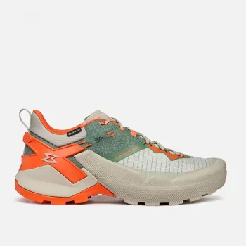 Garmont 9.81 Onyx GTX Approach Shoes - Agate Grey/Firecracker Orange, EU 44.5