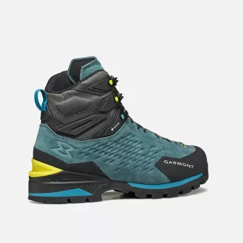 Garmont Ascent Evo GTX Hiking Boots - Jay Blue/Sheen Yellow, Size 44.5