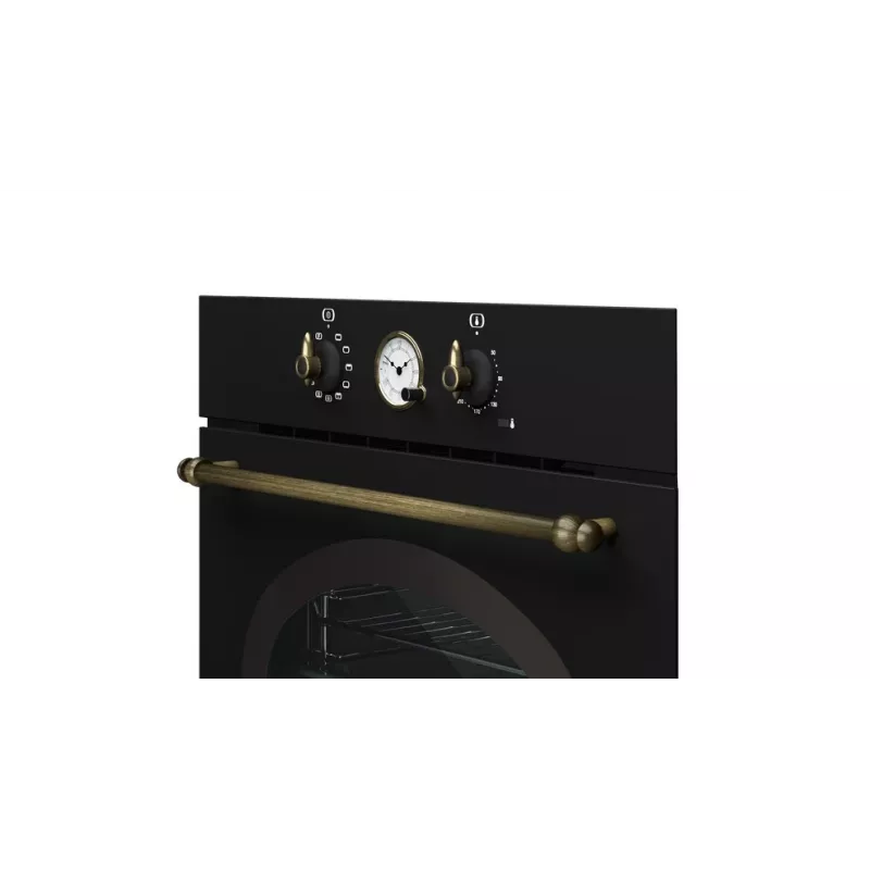 TEKA Oven STD HRB 6300 AT įmontuojama daugiafunkcė orkaitė 70L A+ nerūdijantis plienas juodas stiklas