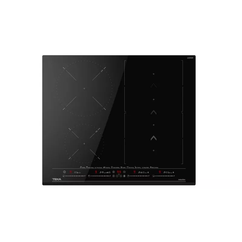 TEKA IZS 66800 MST Black Įmontuojama 60 cm Zoninė Indukcinė Kaitlentė 4 Zonos