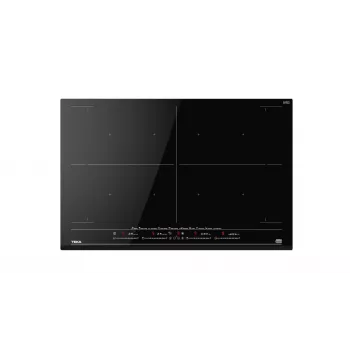 Teka IZF 88700 MST Black įmontuojama indukcinė kaitlentė 80 cm su 7 zonomis