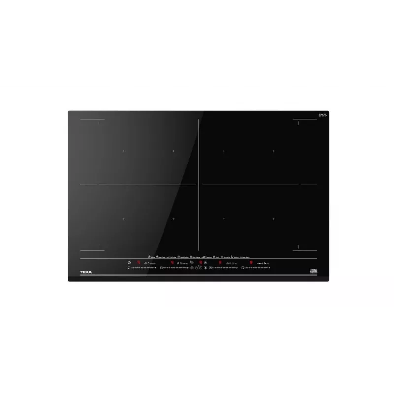 Teka IZF 88700 MST Black įmontuojama indukcinė kaitlentė 80 cm su 7 zonomis
