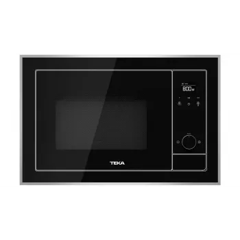 Teka ML 8200 BIS juoda įmontuojama mikrobangų krosnelė su griliu 20 L 700 W