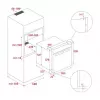 TEKA NEO HSB 6250 P FBK 2099 Įmontuojama Daugiafunkcinė Orkaitė 70L Pirolizė A+