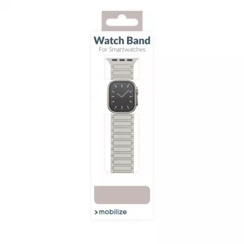 Mobilize Silicon Watch Band – Magnetic – for Apple 38/40/41mm – Starlight